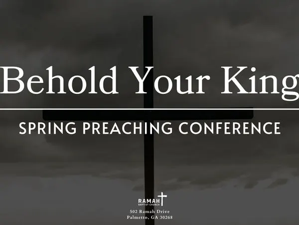 2026 Spring Preaching Conference sermon series